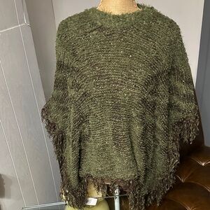 Olive Green Knit Women's Sweater